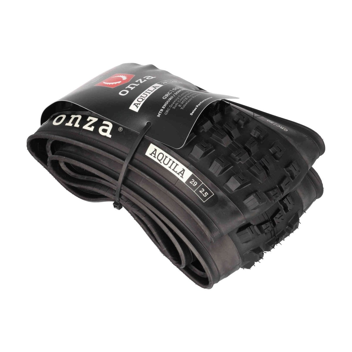 Onza Aquila 29 x 2,50" GRC 120TPI Soft Compound 50 Tubless Ready Faltreifen Schwarz - RAAAD.de