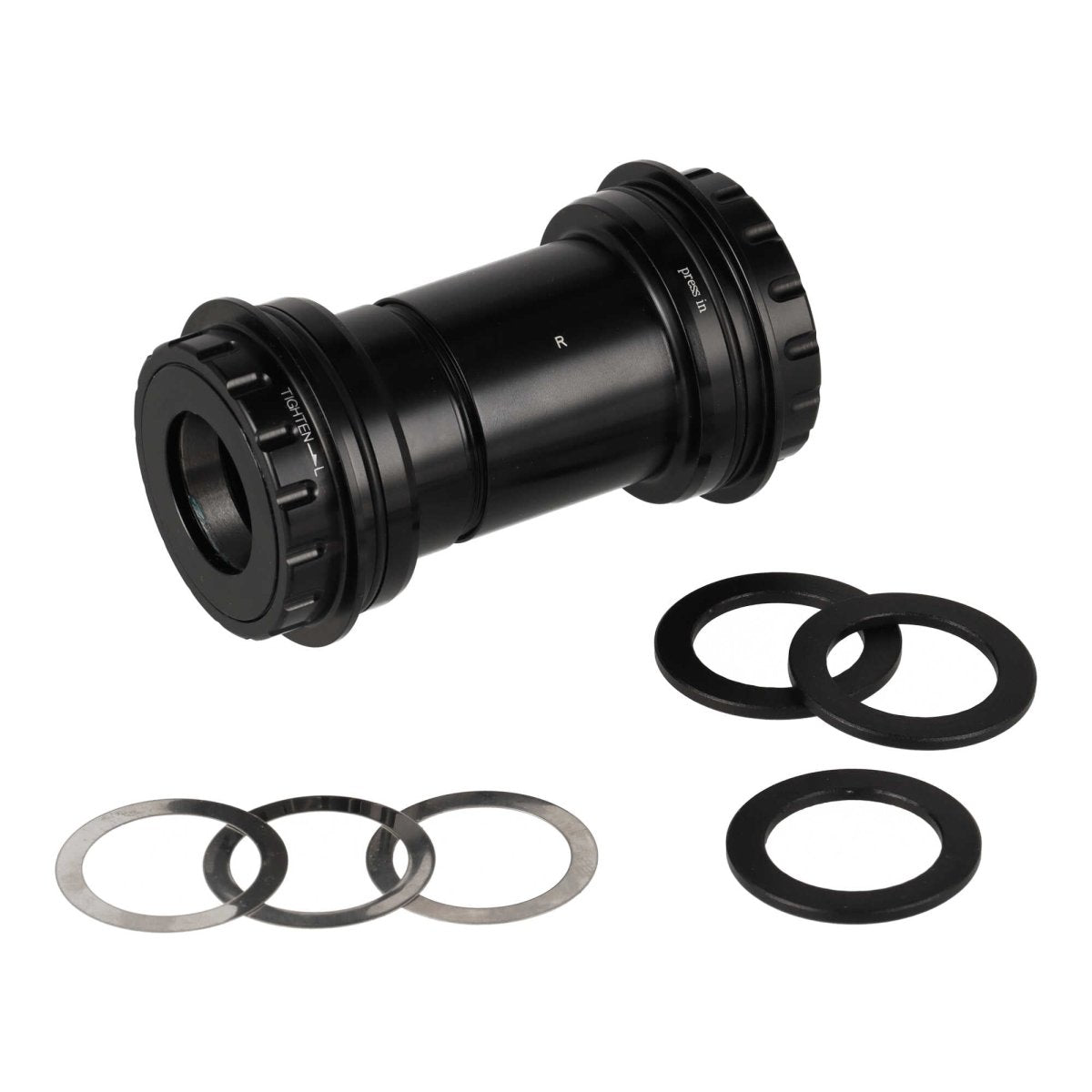 PressFit Innenlager einschraubbar | 46x68 mm Tretlagergehäuse | für 24 mm Kurbelachse - RAAAD.de