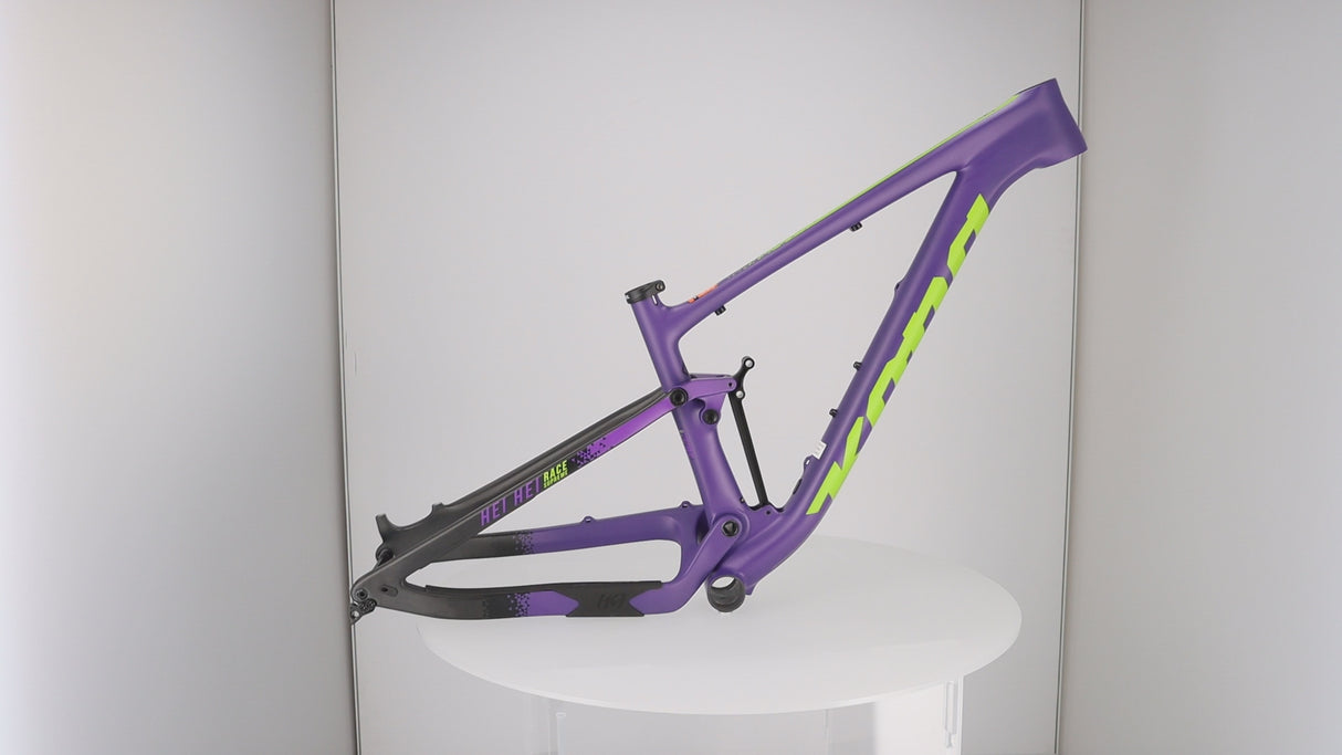 Cadru Kona Hei Hei Race Supreme Carbon 29" | MTB XC Full Suspension 100 mm | Violet | Model 2018 | Mărime S