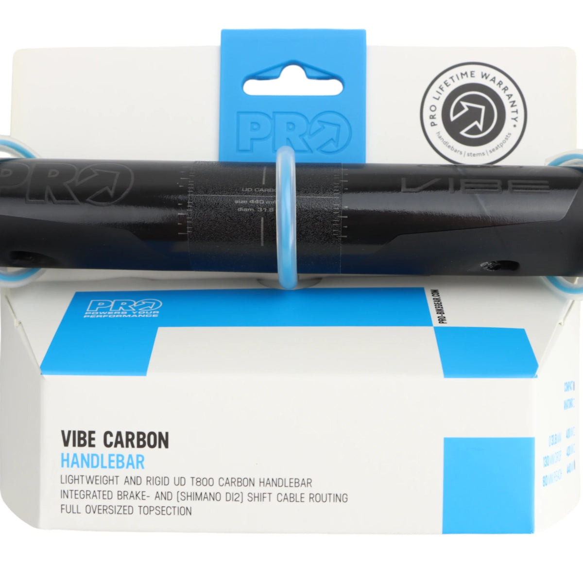 PRO Lenker Vibe Carbon Kompakt Rennrad 44 cm - RAAAD.de