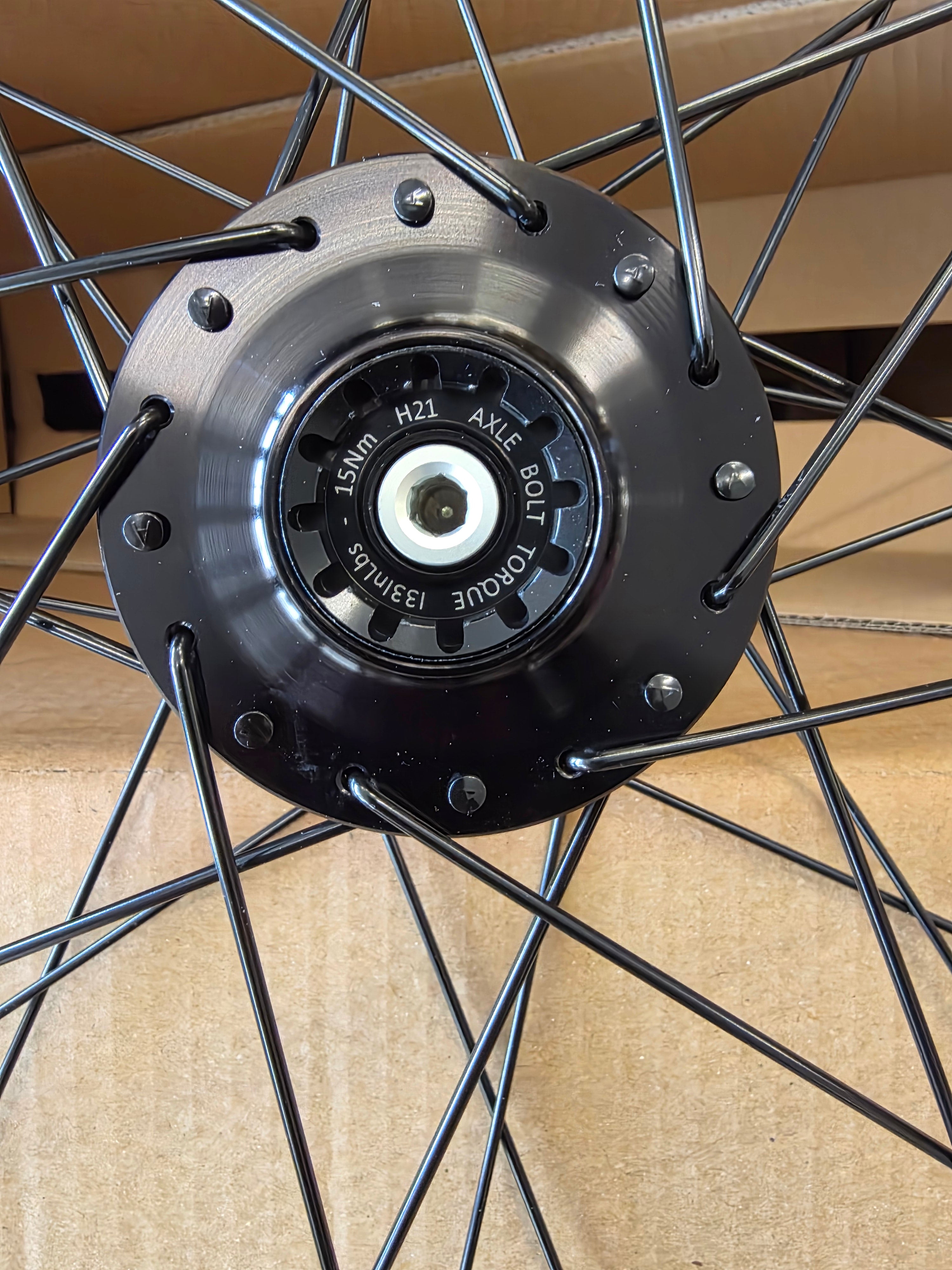Mavic Speedcity Vorderrad 28" | nur für Cannondale Lefty Federgabeln | 12x110 mm | Disc