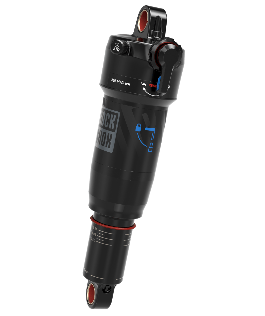 RockShox Deluxe Select+ Dämpfer | 230x65 mm | Standard Mount | DebonAir | MTB Hinterbaudämpfer - RAAAD.de