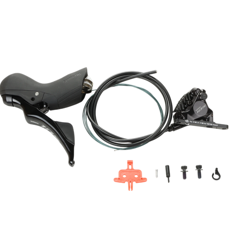 Shimano 105 Schalthebel mit Scheibenbremse ST - R7120 / BR - R7170 links vorne (2x12 - fach) - RAAAD.de