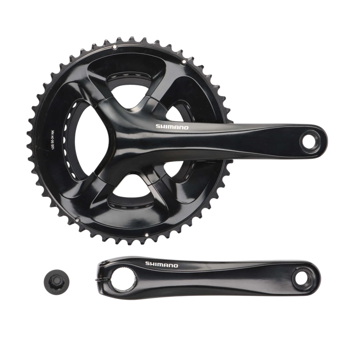 Shimano FC - RS520 Kurbel 172.5 mm Kettenblätter 34/50T (2x12 - fach) - RAAAD.de