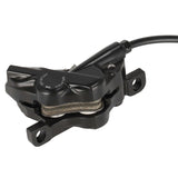 Shimano MT501 / MT520 Scheibenbremse hinten | 4 - Kolben | 1700 mm Leitung | Postmount | schwarz | MTB / E - MTB - RAAAD.de