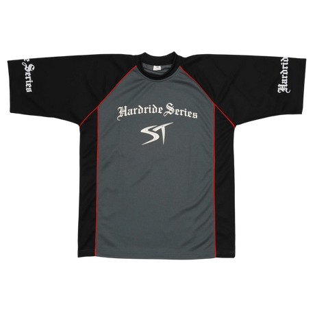 Shock Therapy Downhill Trikot kurzarm Oldschool Hardride Series grau - Größe XS - RAAAD.de