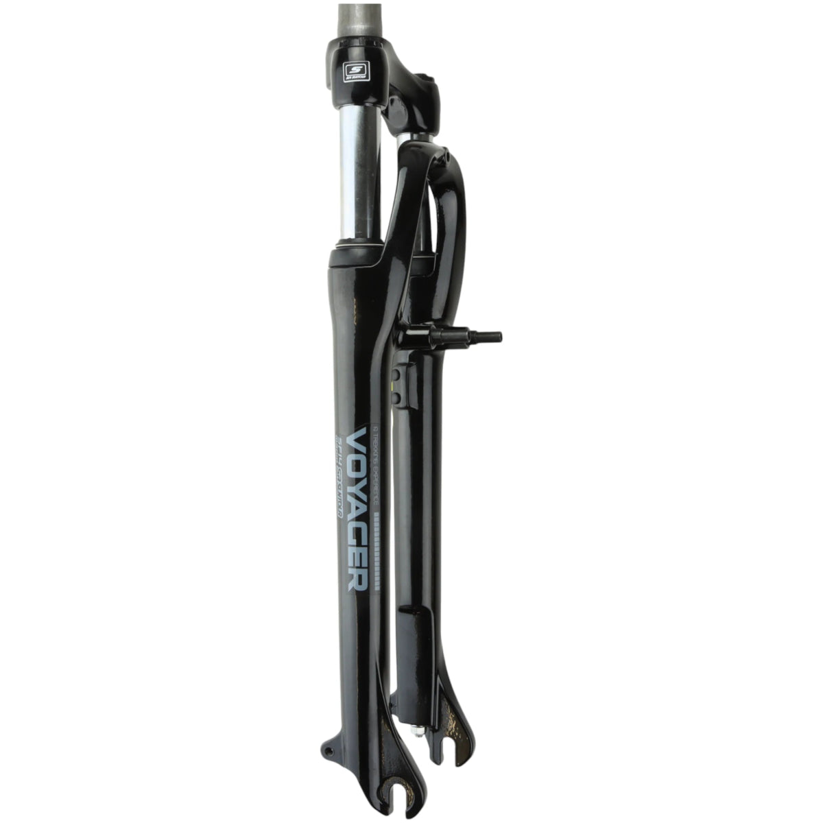 SR Suntour Federgabel SF14 M3010 Voyager Schnellspanner QR 28 Zoll 1 1/8 Zoll Schaft schwarz - RAAAD.de