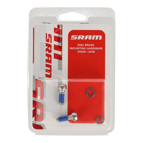SRAM Edelstahl - Schrauben M6 für Disc Adapter| 17 mm | leicht & korrosionsbeständig | 2 Stück - RAAAD.de