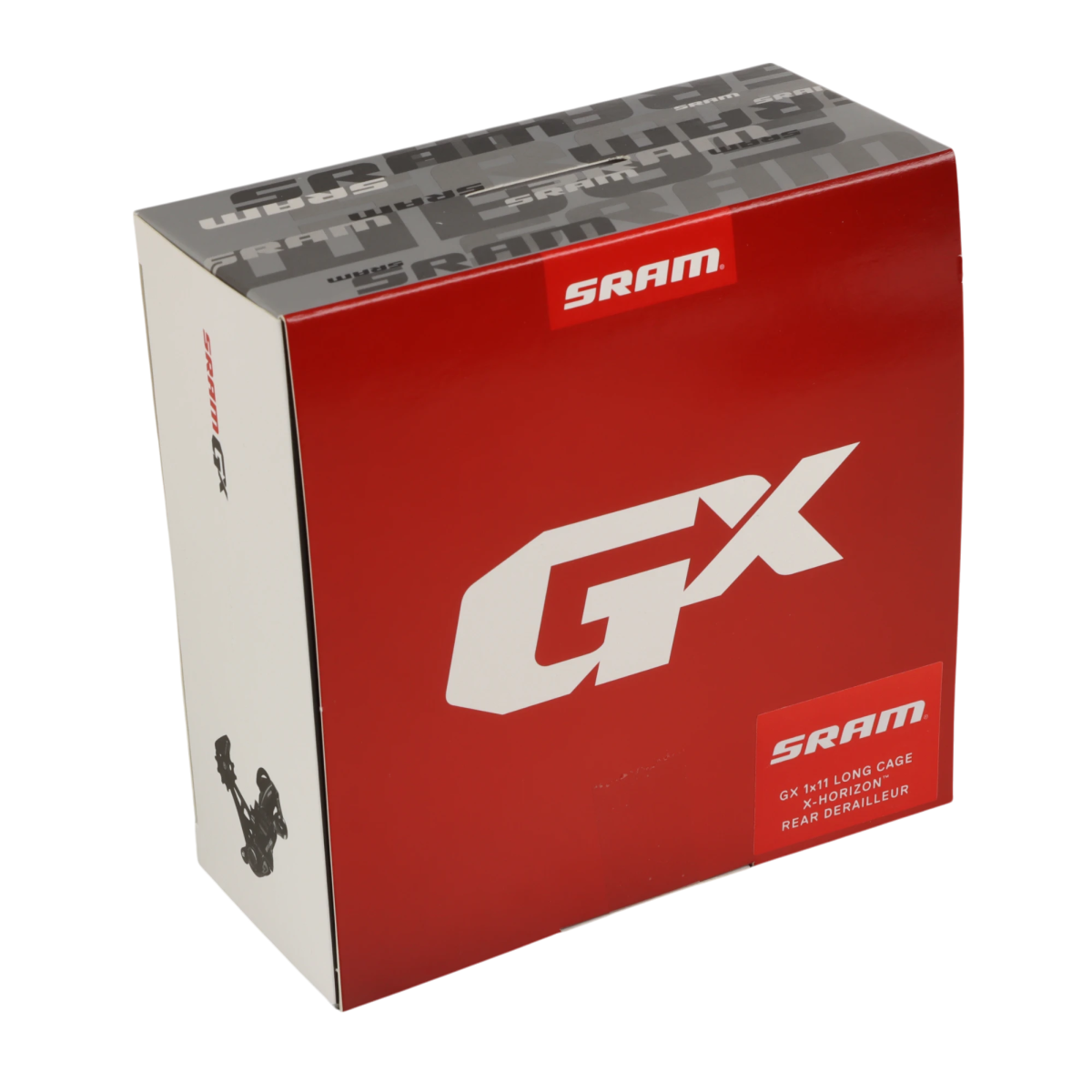 SRAM GX1 Schaltwerk 1x11 - fach Typ 2.1 Long Cage Schwarz X - Actuation - RAAAD.de