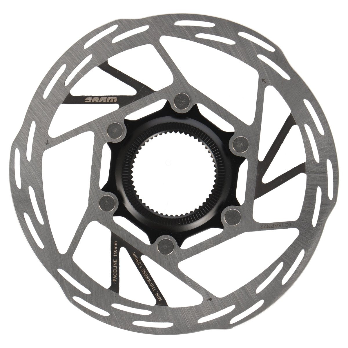 SRAM Paceline Bremsscheibe 140 mm | zweiteilig (ohne Lockring) | Rounded Edges | Center Lock - RAAAD.de