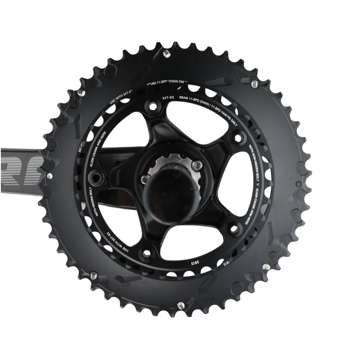 SRAM S - 952 GXP Wide Carbon Kurbel 175 mm 34/50T S - Series (2x11 - fach) - RAAAD.de