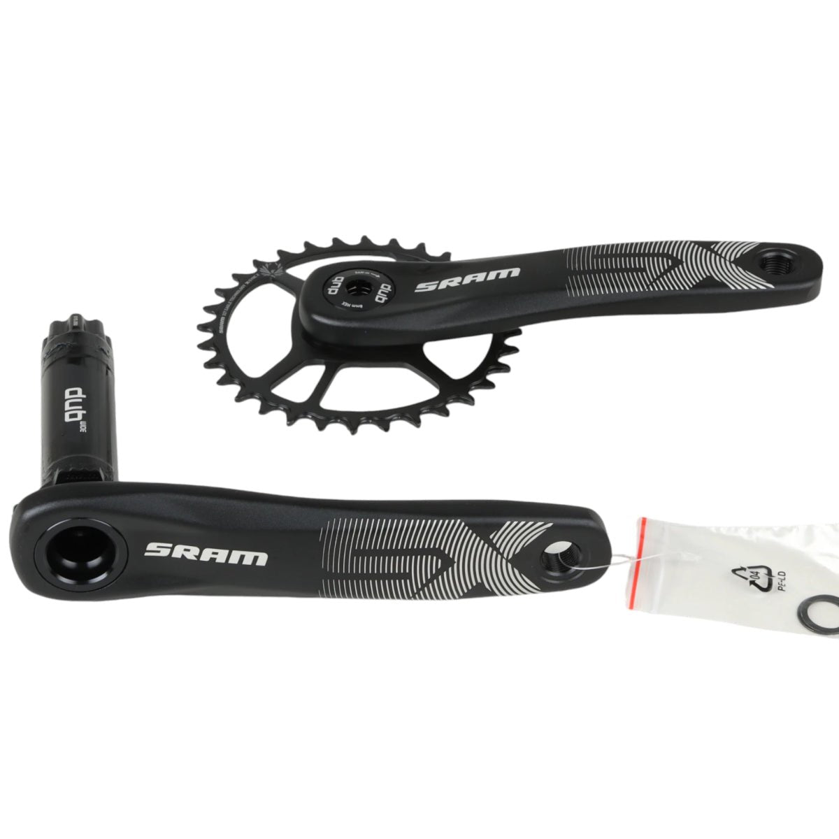 SRAM SX Eagle Kurbel DUB 170 mm 32 Zähne Kettenblatt (12 - fach) - RAAAD.de
