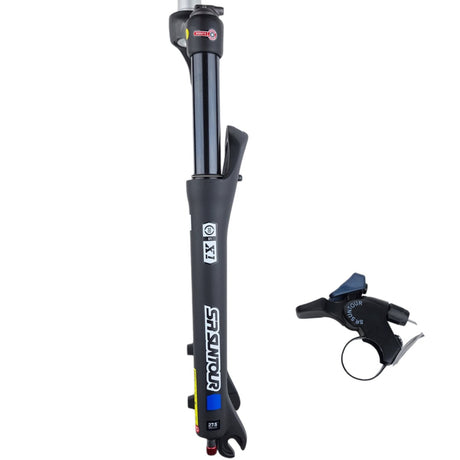 Suntour X1 Remote 120 mm 27,5 Zoll Federgabel Schnellspanner Tapered - RAAAD.de