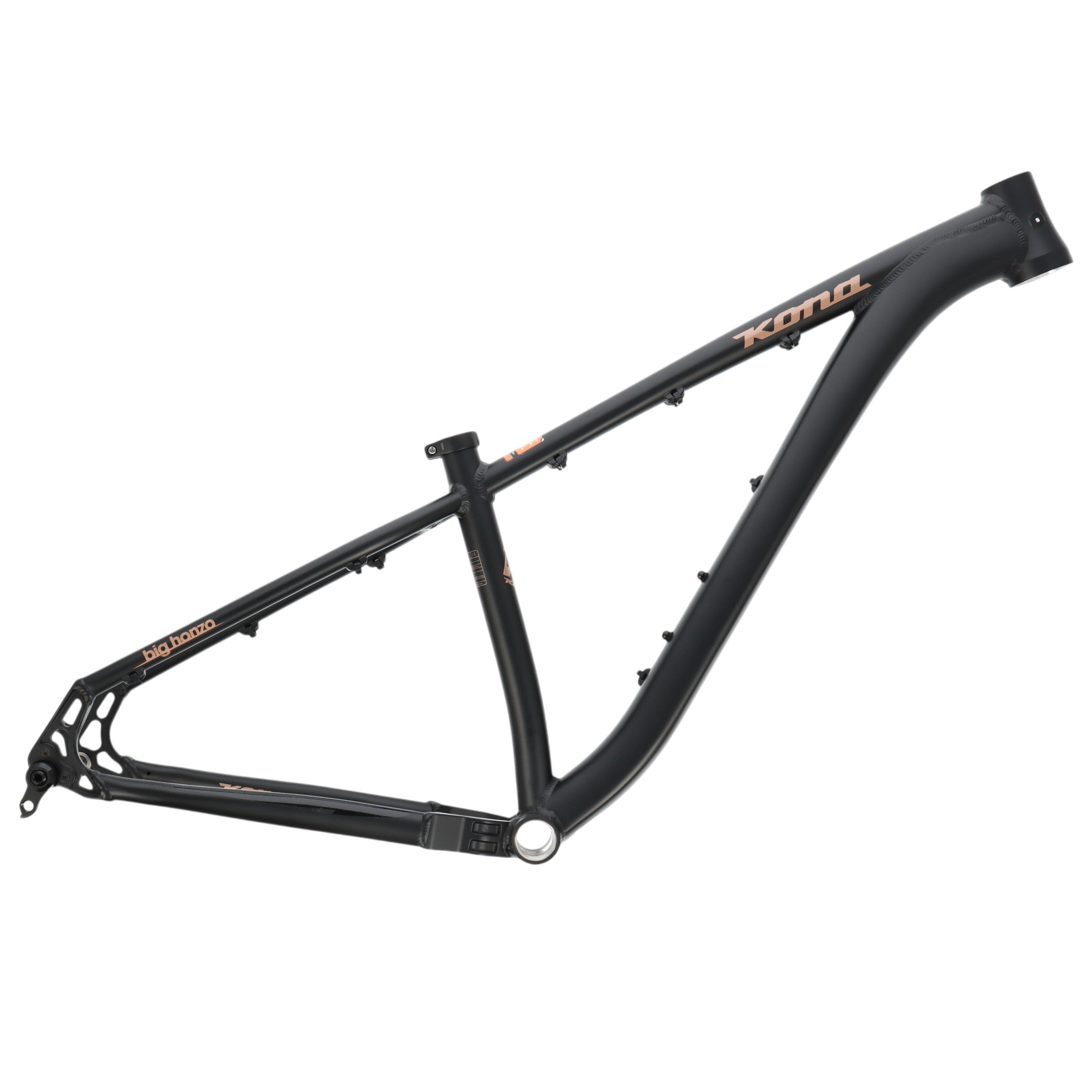 Kona Big Honzo Rahmen 27.5" | Modell 2022 | Alu Trail Hardtail | Schwarz