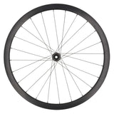 ZZYZX Alu Laufradsatz Disc | 28" Aero | 35 mm Felgenhöhe | Shimano HG Freilauf | Schwarz (B - Ware) - RAAAD.de