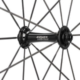ZZYZX Carbon Laufradsatz Tubular 28" | Felgenbremsen | Schnellspanner | Shimano HG Freilauf | Schwarz Blau - RAAAD.de