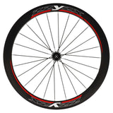 ZZYZX Carbon Laufradsatz Tubular 28" | Felgenbremsen | Schnellspanner | Shimano HG Freilauf | Schwarz Rot - RAAAD.de