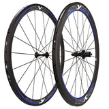 ZZYZX Carbon Laufradsatz Tubular 28" | Felgenbremsen | Shimano HG Freilauf | Schwarz Blau - RAAAD.de