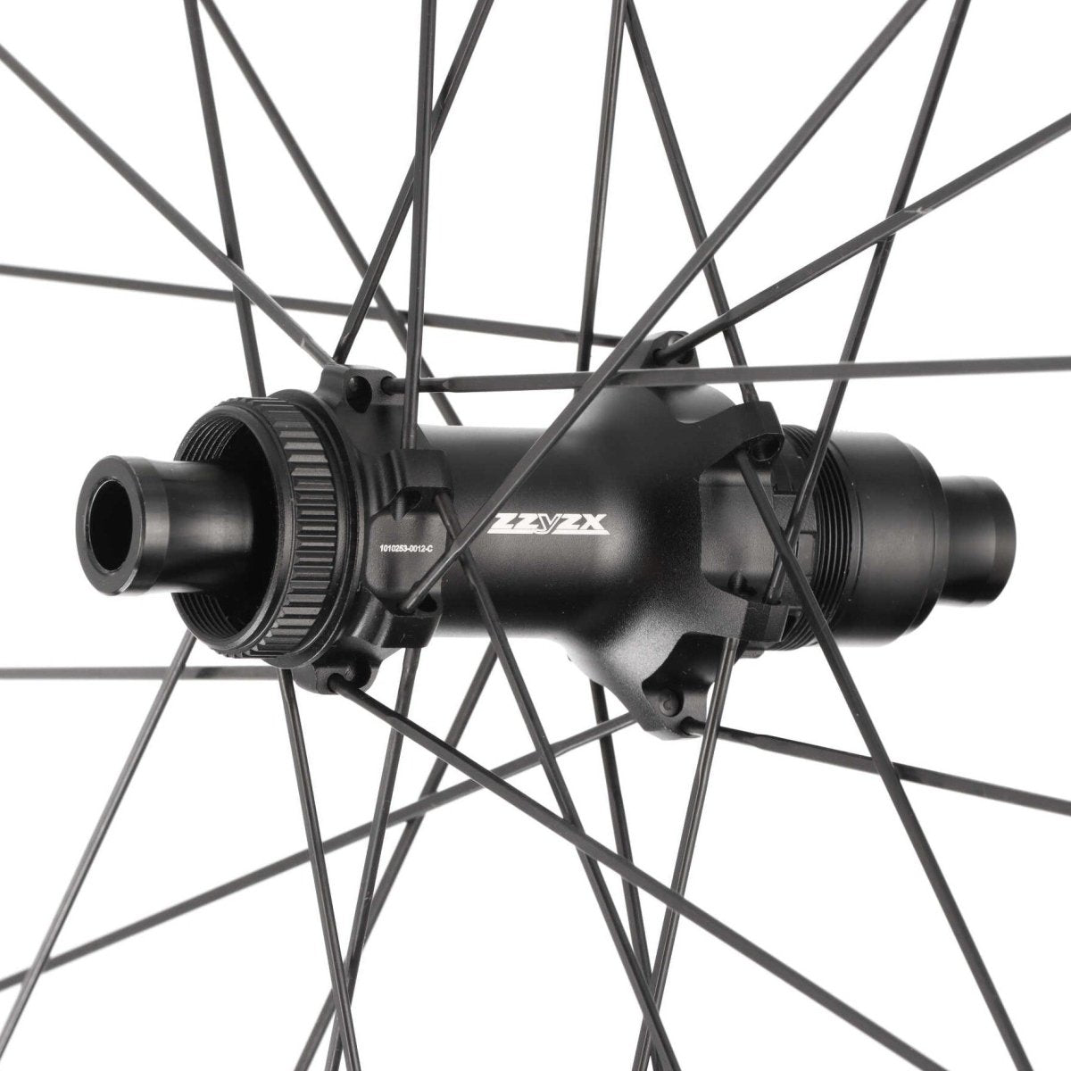 ZZYZX Laufradsatz 40 mm Aero Carbon Rennrad Disc 28" Steckachsen 12x100 / 12x142 mm SRAM XDR schwarz - RAAAD.de