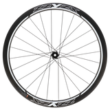 ZZYZX Laufradsatz 40 mm Aero Carbon Rennrad Disc 28" Steckachsen 12x100 / 12x142 mm SRAM XDR schwarz/weiß - RAAAD.de