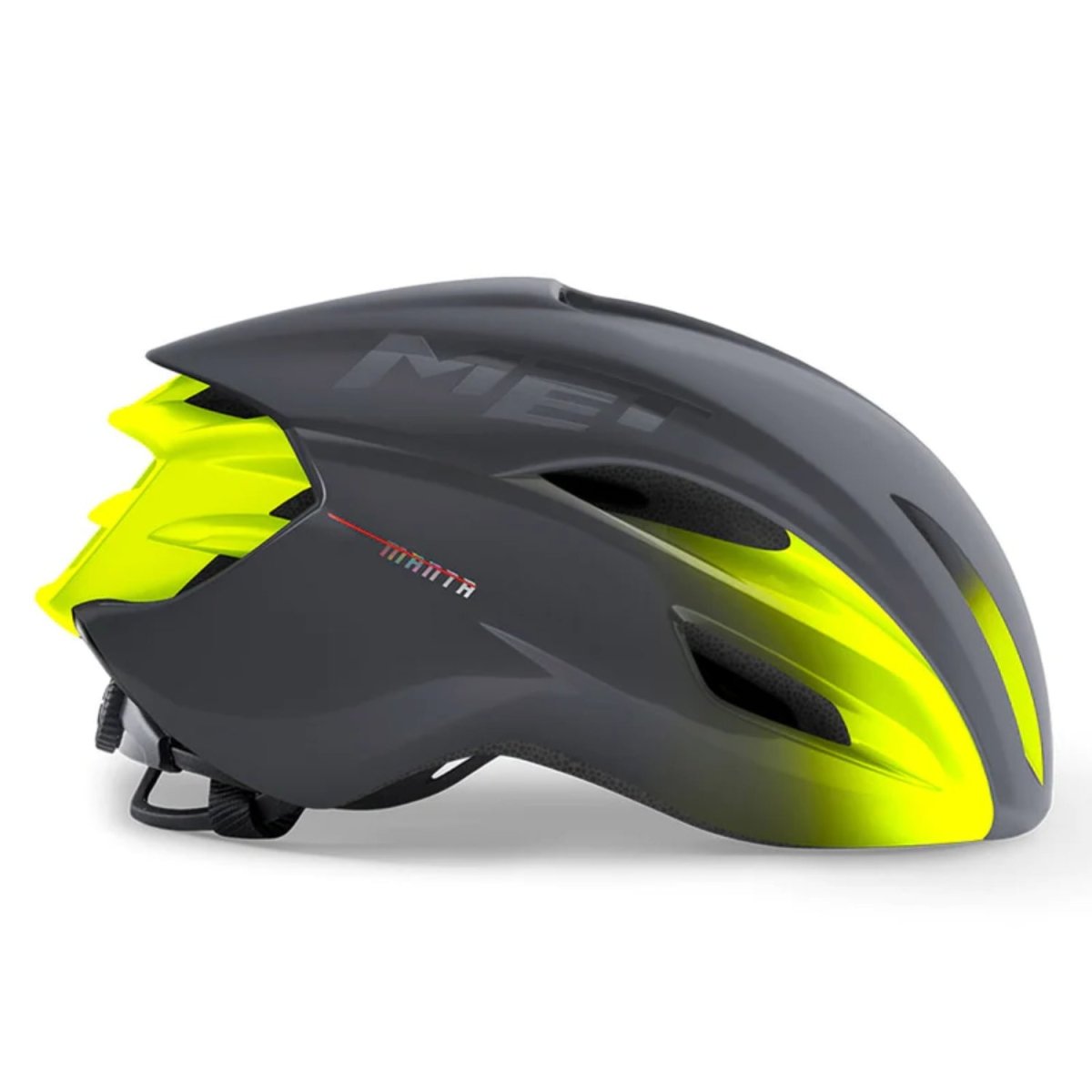 MET MANTA MIPS Helm Rennrad grau/gelb - RAAAD.de
