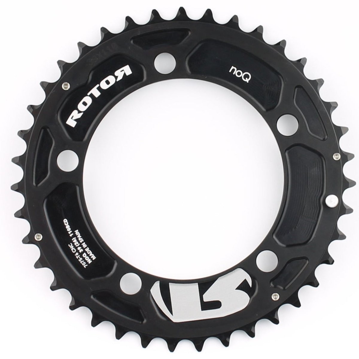 ROTOR Kettenblatt Round noQ 39T außen, 5 - Arm, BCD 110mm - RAAAD.de