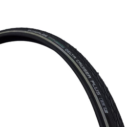 Anvelopă Schwalbe DELTA CRUISER Plus 28 inch 32c Green Compound Wire pentru biciclete electrice de trekking (B-stock)