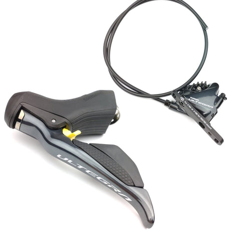 Shimano Ultegra Di2 ST - R8070/BR - R8070 STI Schalthebel und Scheibenbremse vorne (2 - fach) - RAAAD.de