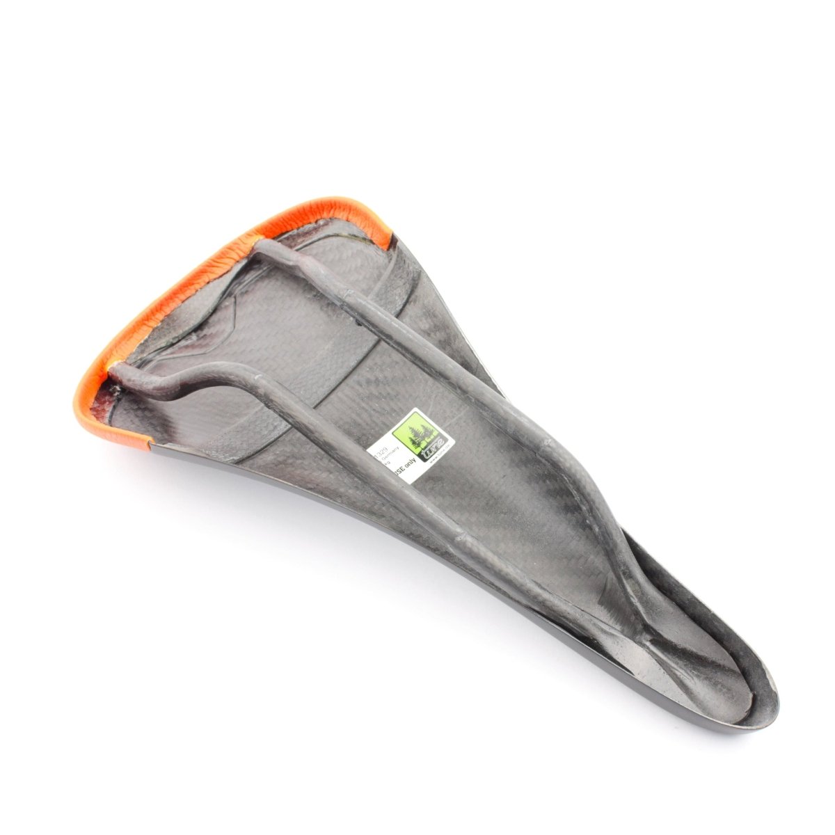 TUNE Komm - Vor+ Plus Carbon Sattel Leder orange - RAAAD.de